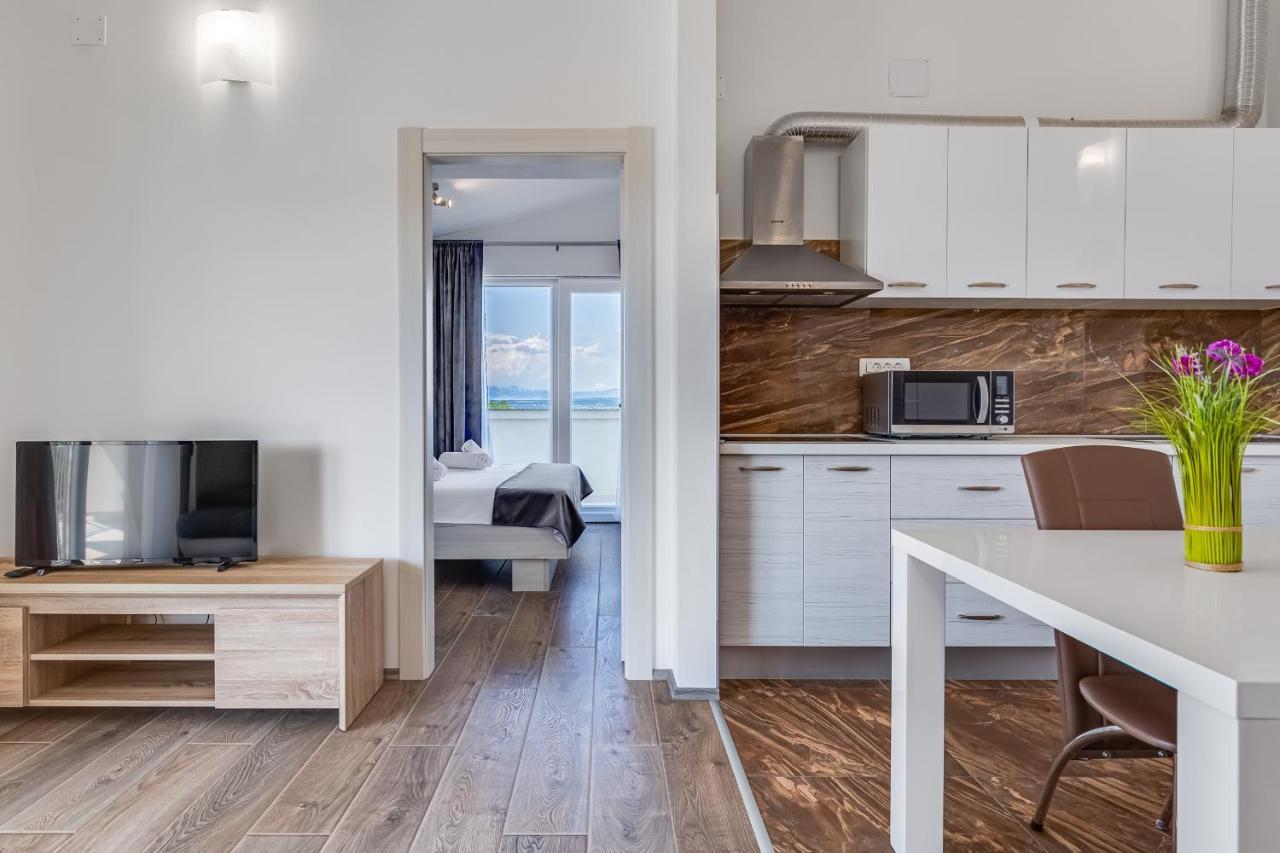 Apartman David S Bazenom Podusje Экстерьер фото